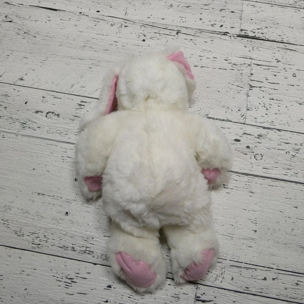 Vintage UNIMAX Toys 15in Baby Doll White Bunny Costume Soft Body Plush‎ Easter